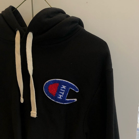 KITH x Champion Cropped Hoodie - Picture 3 of 5